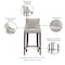 Manhattan Comfort Shubert Barstool in Light Grey BS019-LG - alternate 5